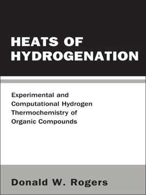 cover image of Heats of Hydrogenation